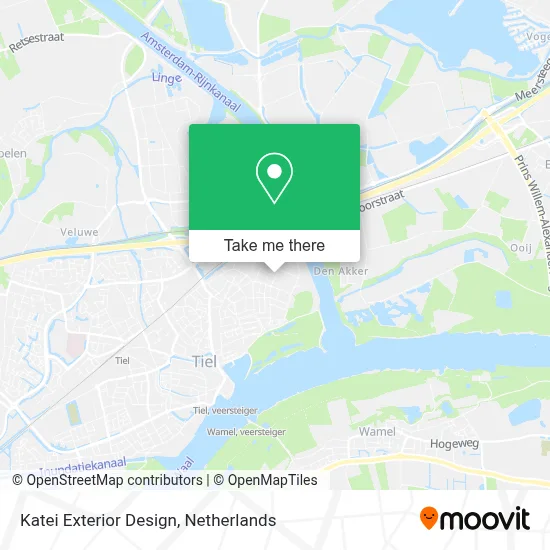 Katei Exterior Design map