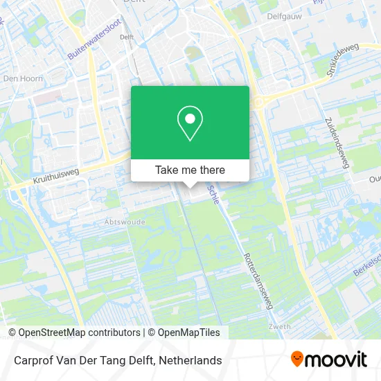 Carprof Van Der Tang Delft map