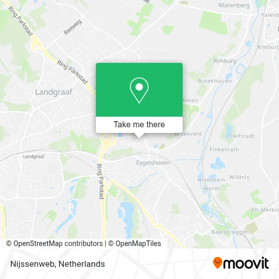 Nijssenweb map