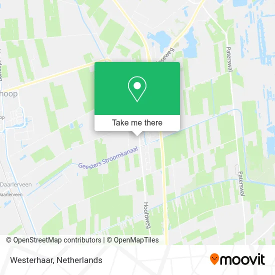 Westerhaar map