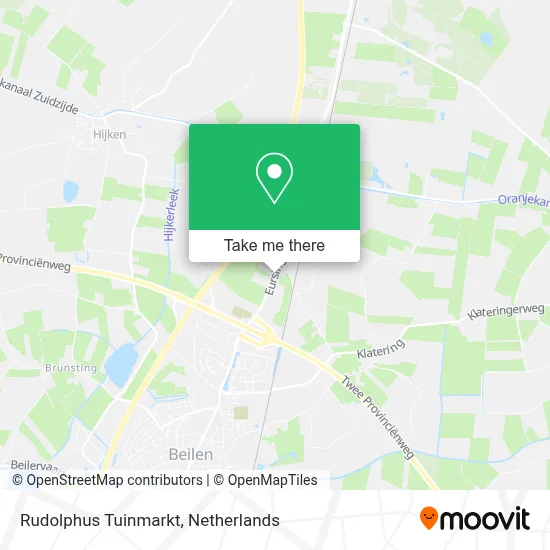 Rudolphus Tuinmarkt map