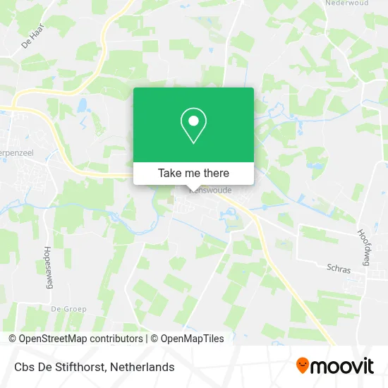 Cbs De Stifthorst map