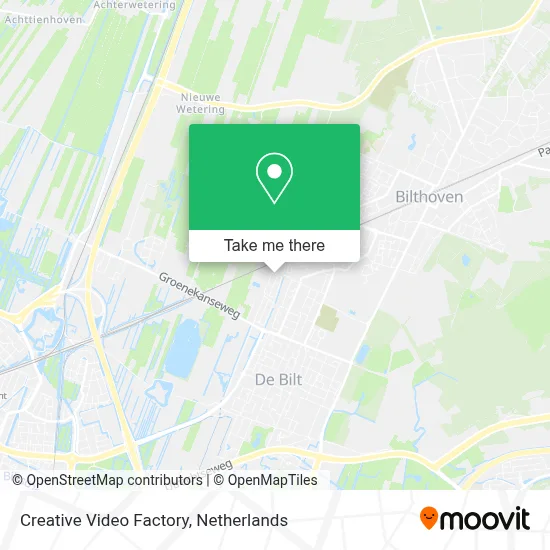 Creative Video Factory map