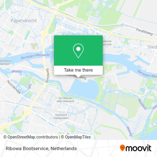 Ribowa Bootservice map