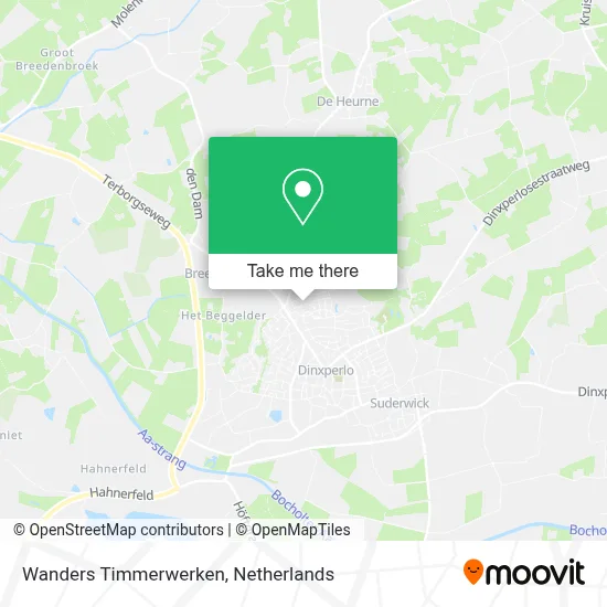 Wanders Timmerwerken map