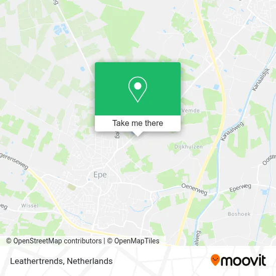 Leathertrends map