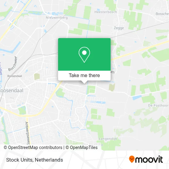 Stock Units map