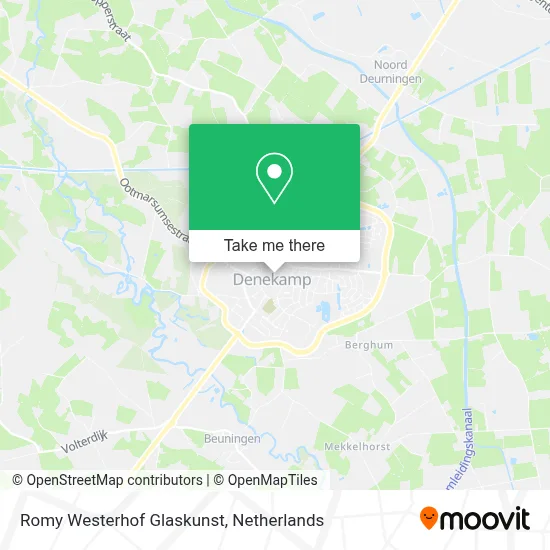 Romy Westerhof Glaskunst map