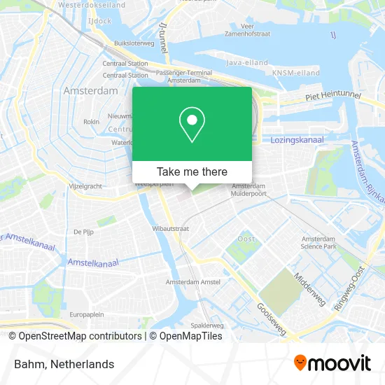 Bahm map