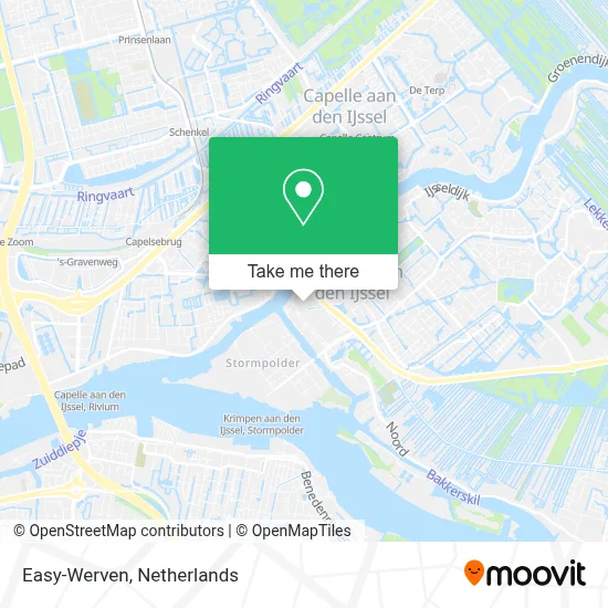Easy-Werven map