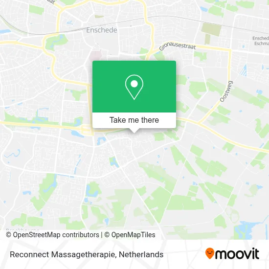 Reconnect Massagetherapie map