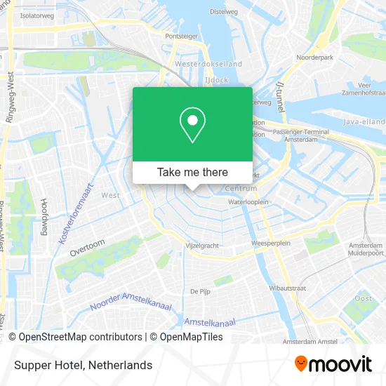 Supper Hotel map