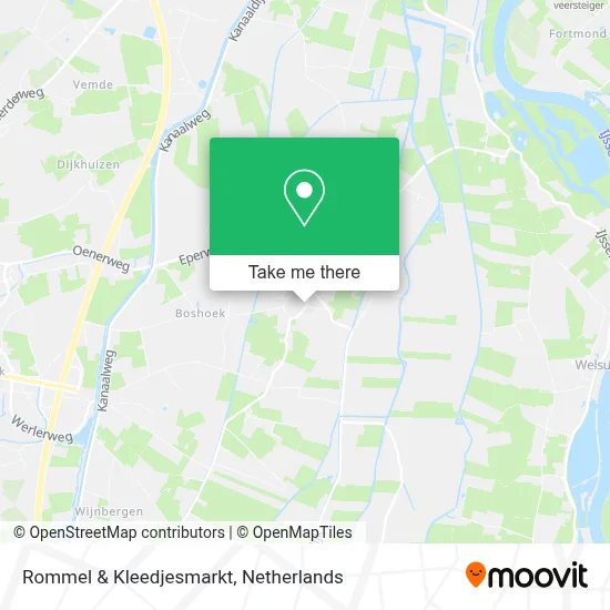Rommel & Kleedjesmarkt map