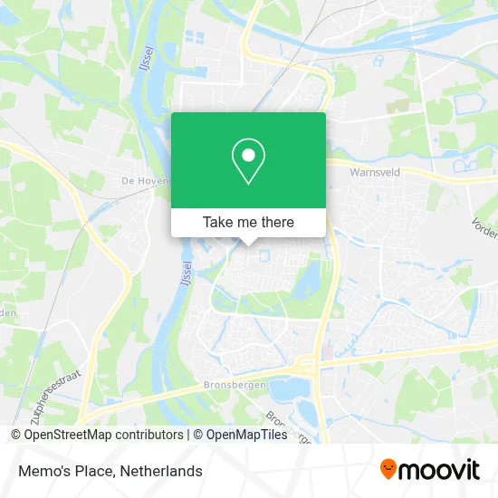Memo's Place map