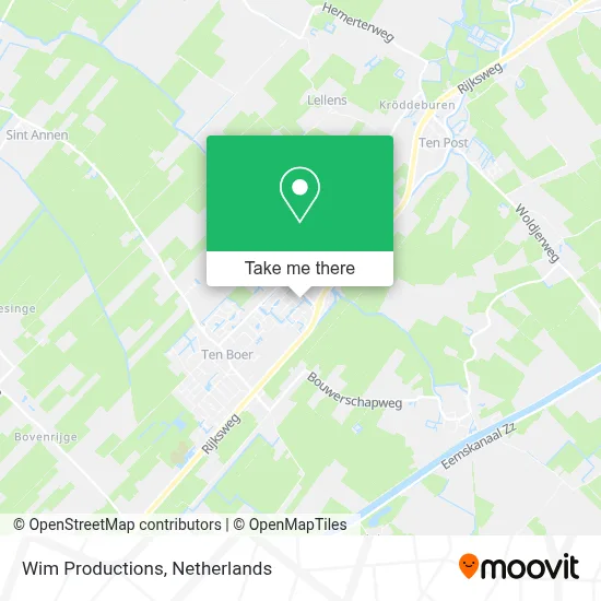 Wim Productions map
