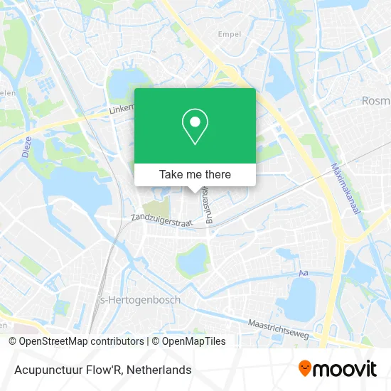 Acupunctuur Flow'R map
