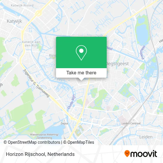 Horizon Rijschool map