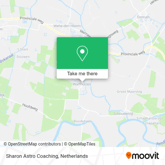 Sharon Astro Coaching map