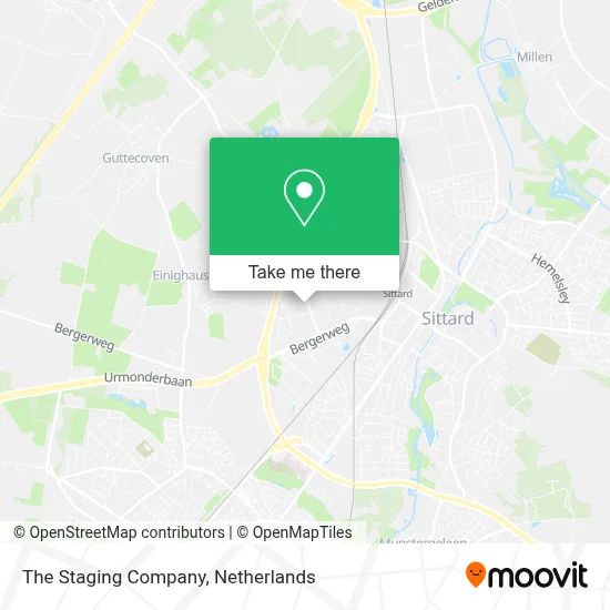 The Staging Company map