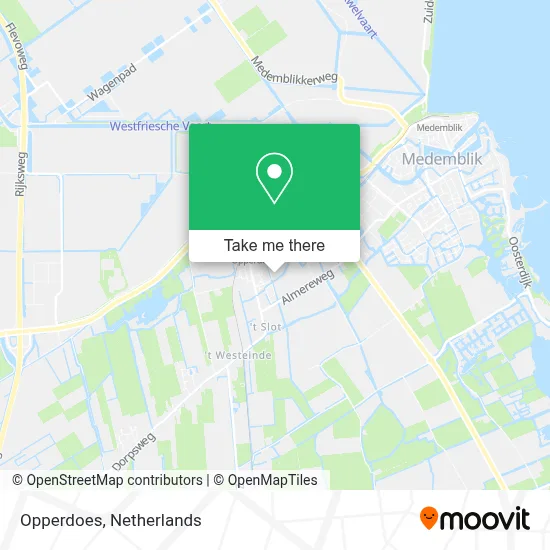 Opperdoes map