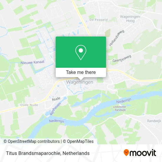 Titus Brandsmaparochie map