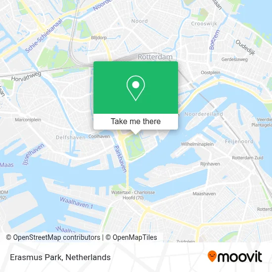 Erasmus Park map
