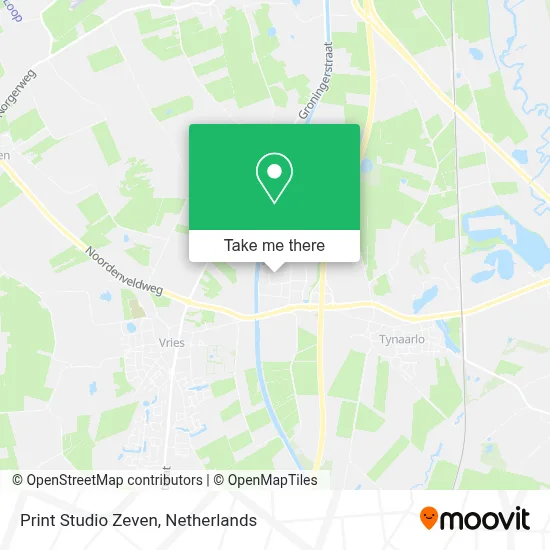 Print Studio Zeven map