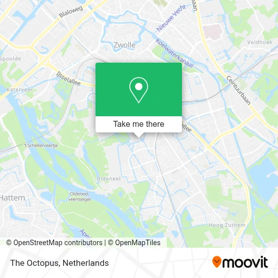 De Octopus map