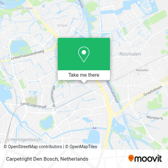 Carpetright Den Bosch map