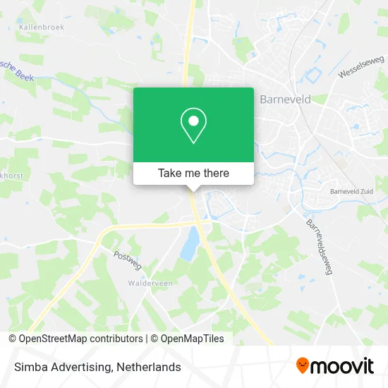 Simba Advertising map
