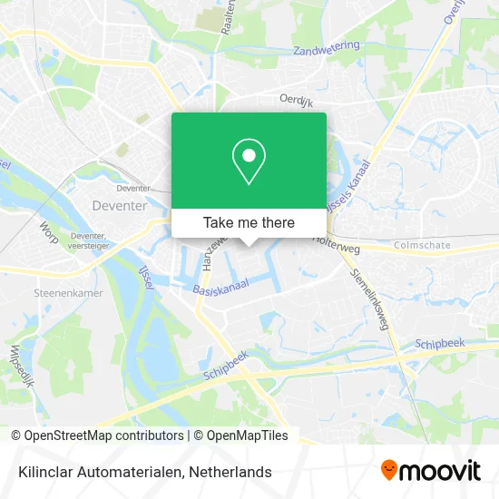 Kilinclar Automaterialen map