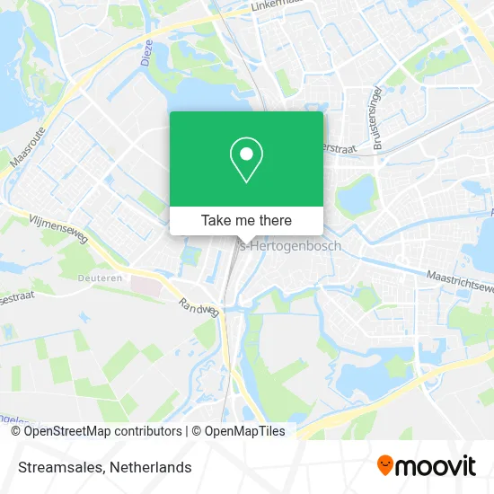 Streamsales map