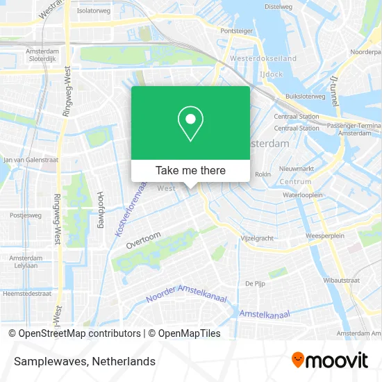 Samplewaves map
