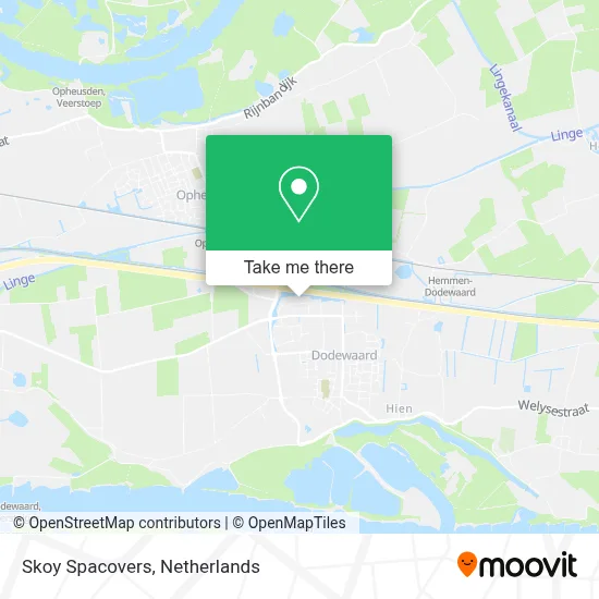 Skoy Spacovers map