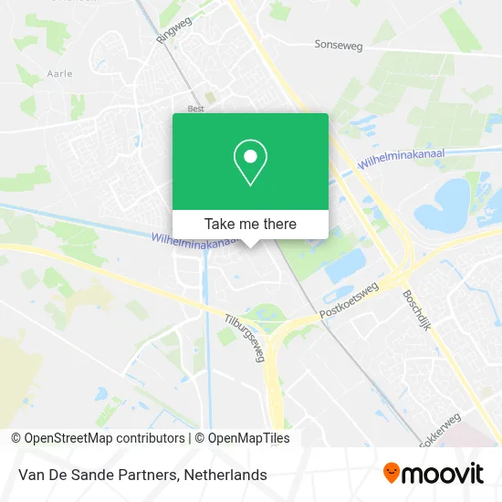Van De Sande Partners map