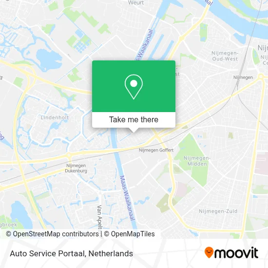 Auto Service Portaal Karte