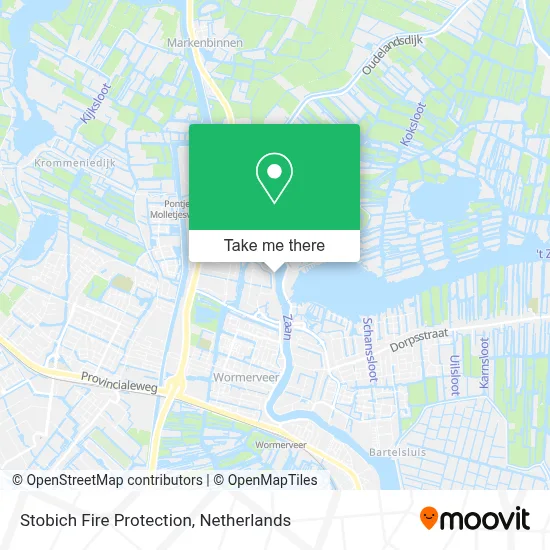 Stobich Fire Protection map