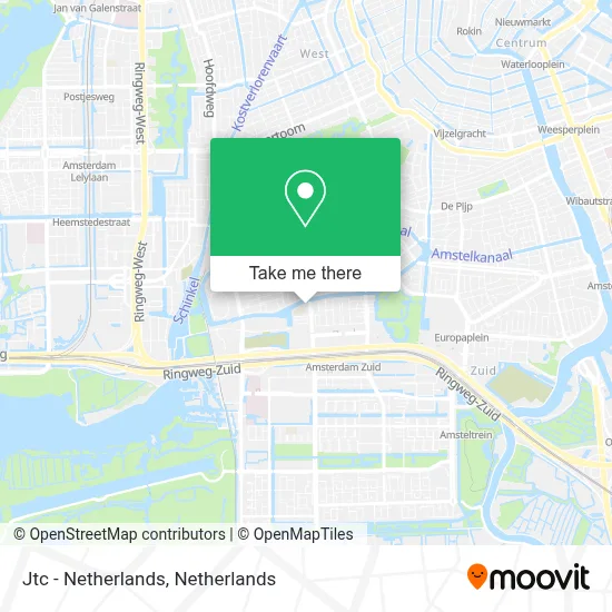 Jtc - Netherlands map
