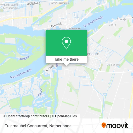 Tuinmeubel Concurrent map