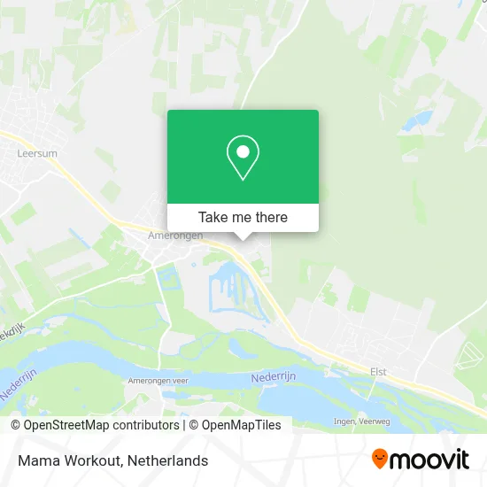 Mama Workout map
