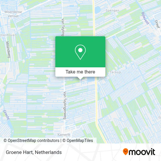 Groene Hart map