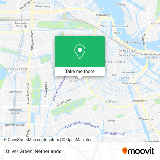 Oliver Green map