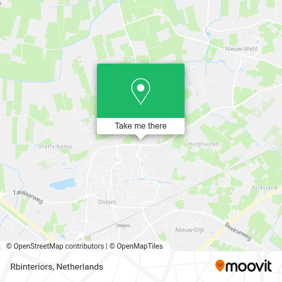 Rbinteriors map