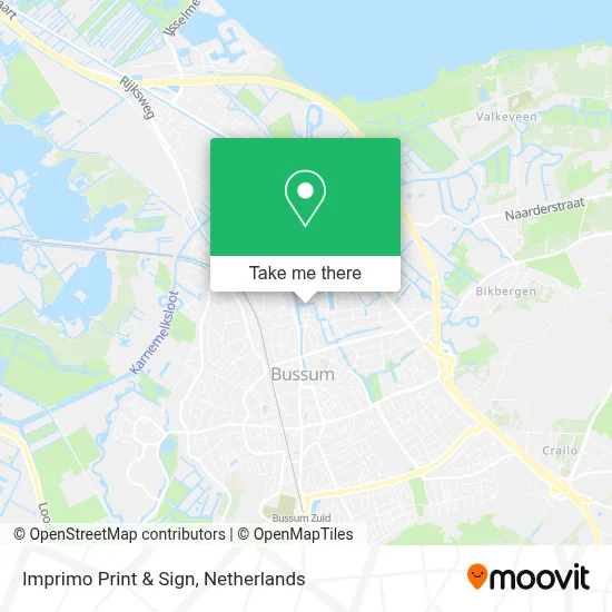 Imprimo Print & Sign map