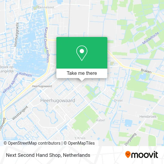 Next Second Hand Shop map