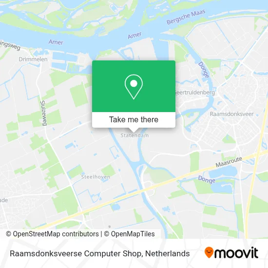 Raamsdonksveerse Computer Shop map