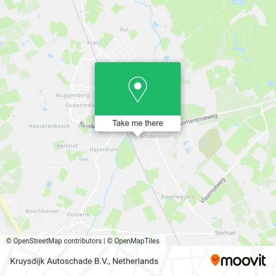 Kruysdijk Autoschade B.V. map