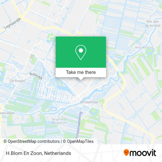 H.Blom En Zoon map