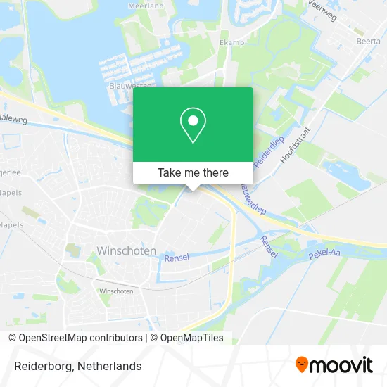 Reiderborg map