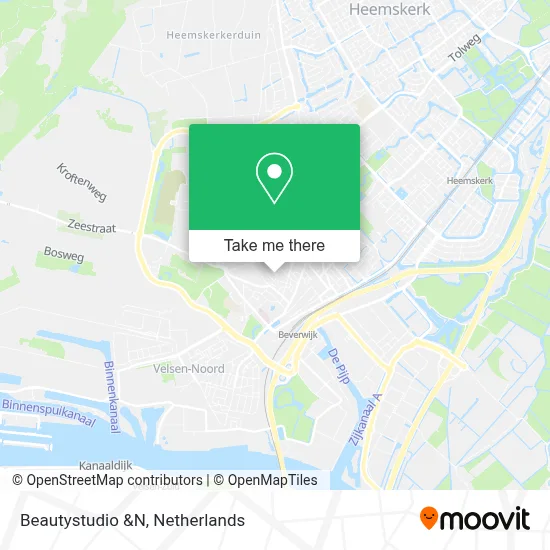 Beautystudio &N map